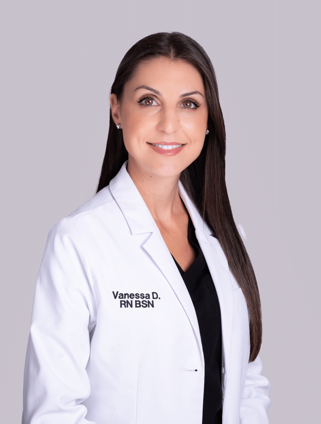 Vanessa Lab Coat White (1)